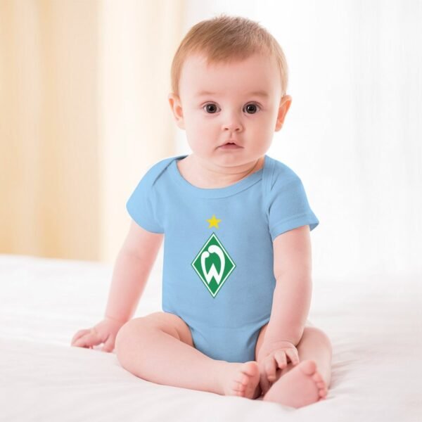 Werder Bremen Baby Bodysuit Strampler Schlafanzug Mit Kurzen Ärmeln