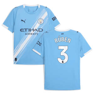 Manchester City Rúben Dias 3 Home Trikot 2025-2026
