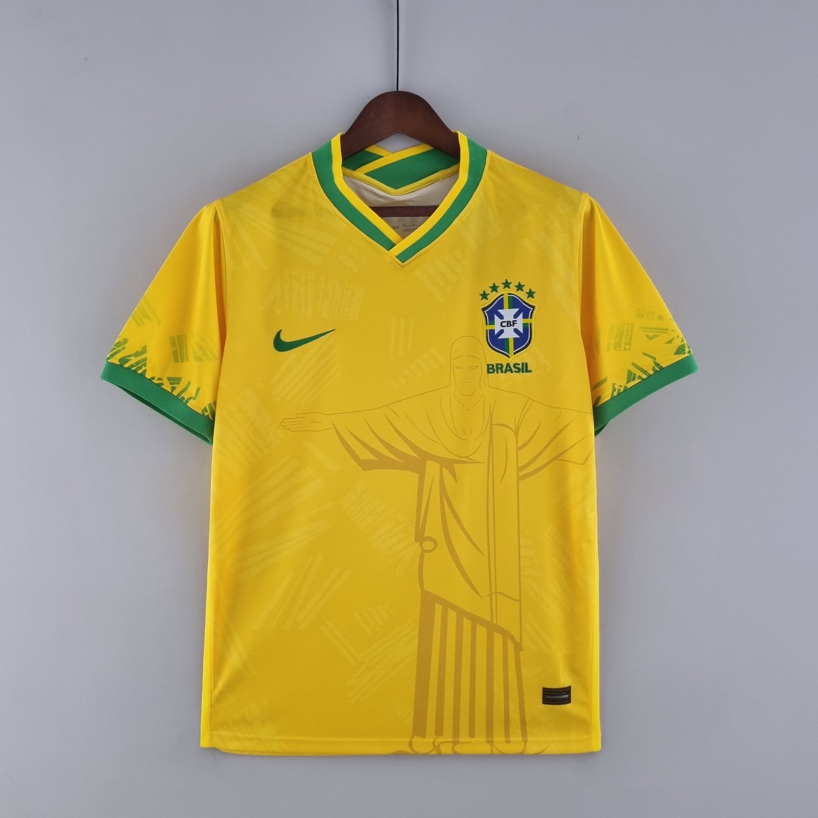 Brasilien Klassisch Trikot 2022-2023 - Gelb Brasilien Klassisch Trikot 2022-2023 - Gelb