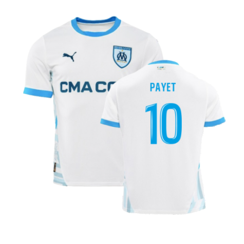 Olympique Marseille Dimitri Payet 10 Home Trikot 2024-2025