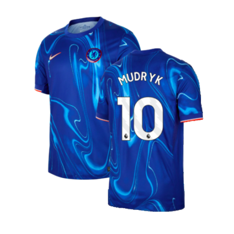 Chelsea Mykhailo Mudryk 10 Home Trikot 2024-2025