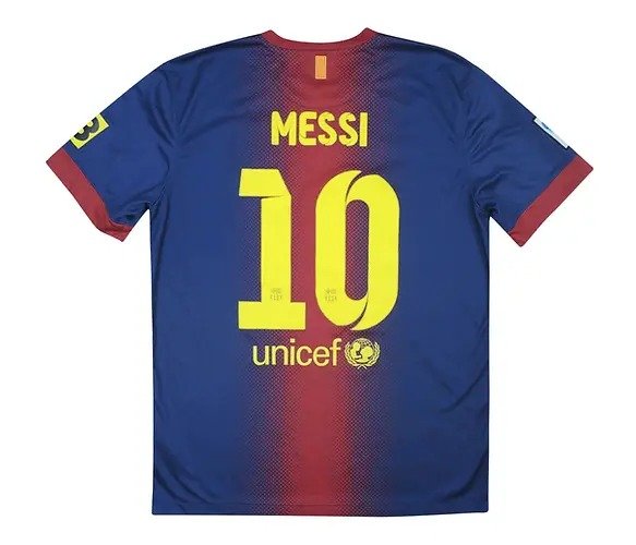 FC Barcelona Lionel Messi 10 Home Retro Trikot 2012-2013