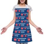 FC Heidenheim Wasserdichte Schürze Wasserdichte Schürze Mit Taschen Für Küchenfarbe Und Mehr.