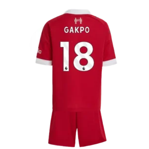 FC Liverpool Cody Gakpo 18 Heimtrikot Kinder 2025-2026