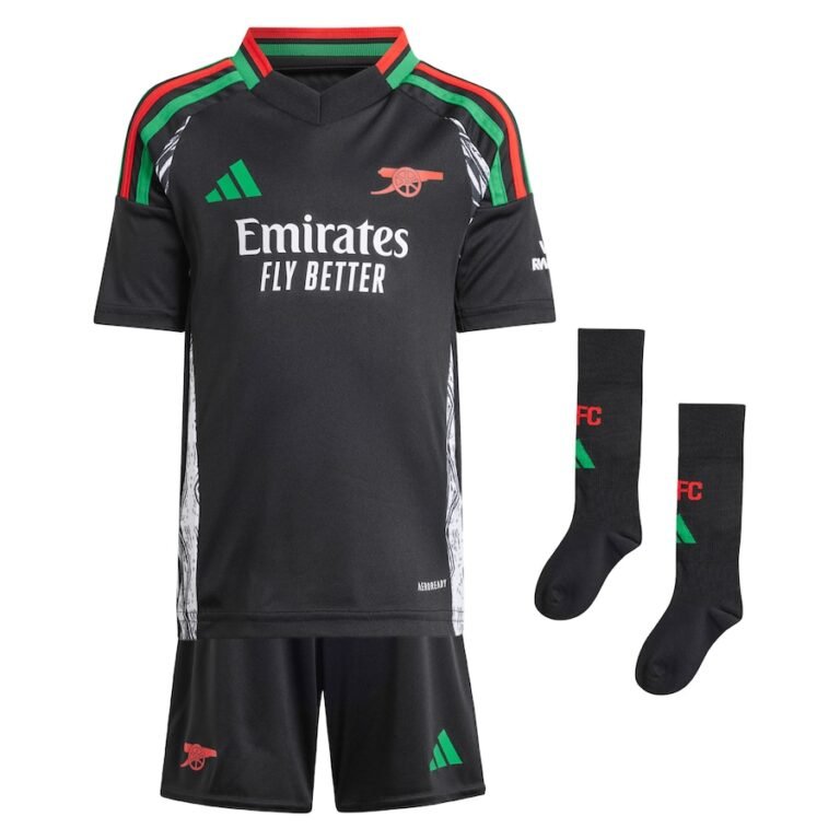 Arsenal Auswärtstrikot Kinder Minikit 2024-2025