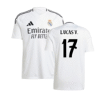 Real Madrid Lucas Vázquez 17 Home Trikot 2024-2025