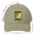 Kamerun Baseball Cap Verstellbar Reine Farbe Baseballkappe Mütze