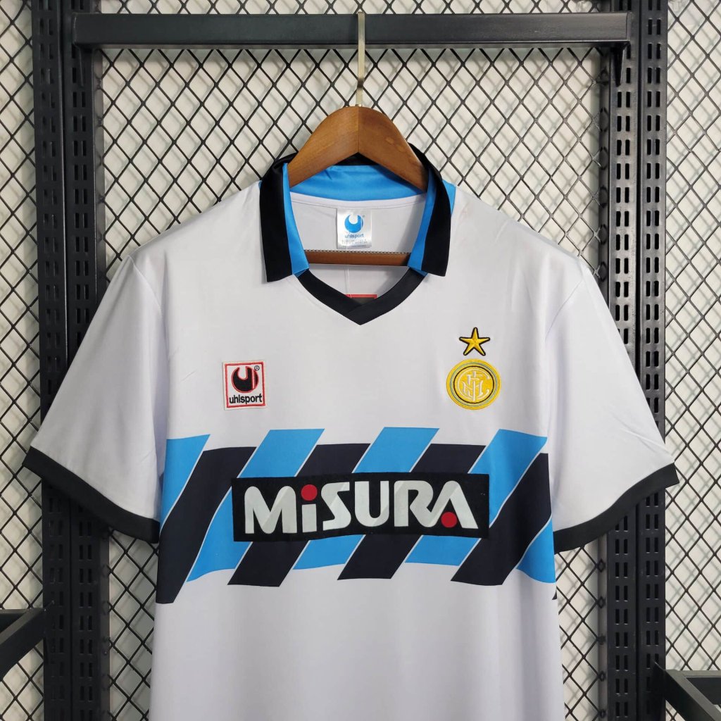 Inter Mailand Retro Away Trikot 1990-1991 Inter Mailand Retro Away Trikot 1990-1991
