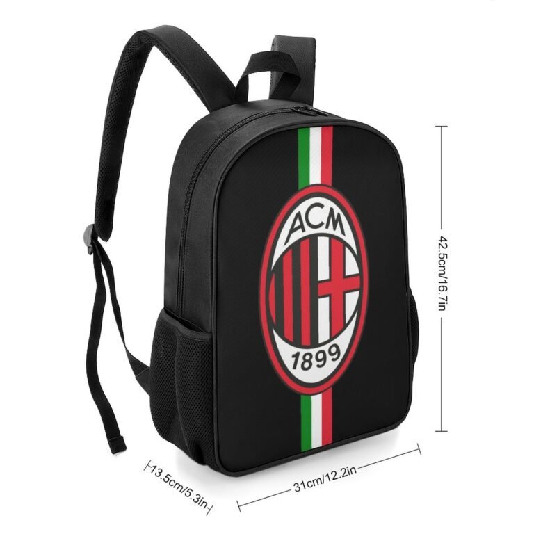 AC Mailand Kinderschultaschen Rucksäcke Für Jungen Und Mädchen