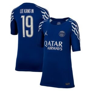 Paris Saint-Germain Lee Kang In 19 Fourth Trikot 2024-2025