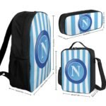 SSC Neapel Student Schulranzen Lunchbag Stifttasche Kombination