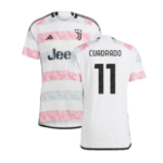 Juventus Juan Cuadrad 11 Away Trikot 2023-2024