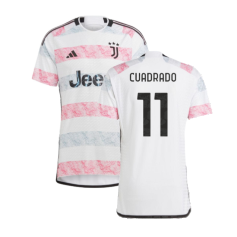 Juventus Juan Cuadrad 11 Away Trikot 2023-2024 Juventus Juan Cuadrad 11 Away Trikot 2023-2024