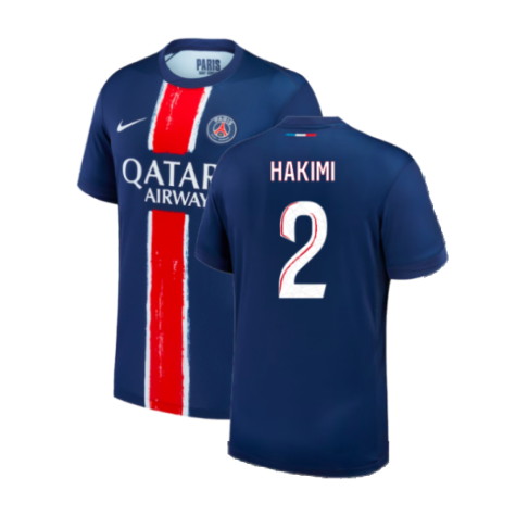Paris Saint-Germain Achraf Hakimi 2 Home Trikot 2024-2025