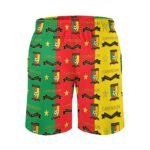 Kamerun Herren Badehose Schnelltrocknende Strandshorts Mit Tasche Kordelzug Shorts