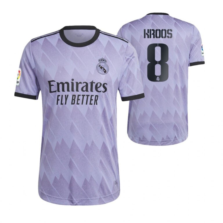 Real Madrid Toni Kroos 8 Away Trikot 2022-2023