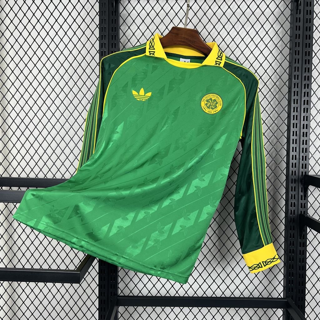 Glasgow Celtic Langarm Limitierte Sondertrikot 2024-2025 Glasgow Celtic Langarm Limitierte Sondertrikot 2024-2025