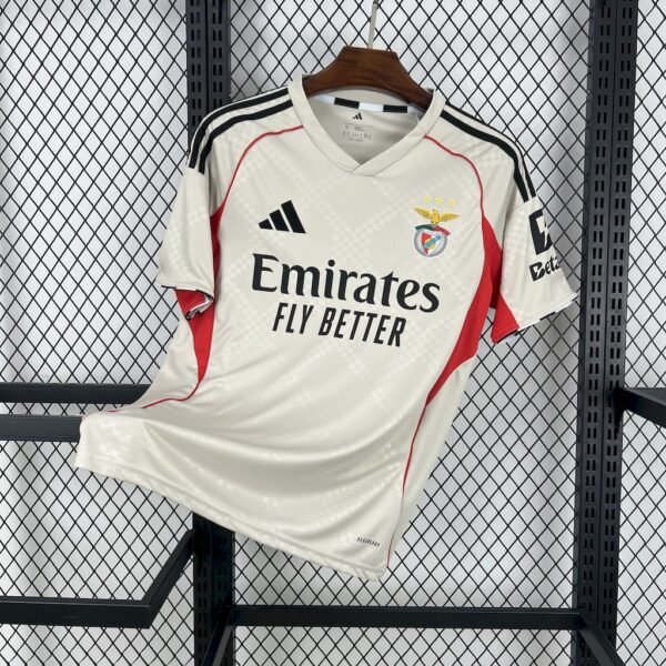SL Benfica Away Trikot 2025-2026 - Beige