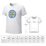 Leicester City Core Stretch Slim Cneck Gildan Tee T-Shirt Herren