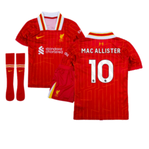 FC Liverpool Alexis Mac Allister 10 Heimtrikot Kinder Minikit 2024-2025