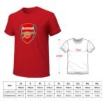 Arsenal Core Stretch Slim Cneck Gildan Tee T-Shirt Herren