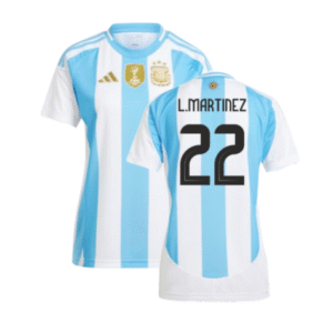 Frauen Argentinien Lautaro Martínez 22 Home Trikot 2024-2025