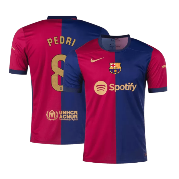 FC Barcelona Pedri 8 Home Trikot 2024-2025