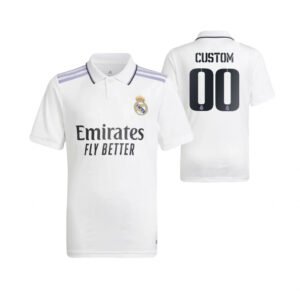 Real Madrid Home Trikotset Kinder 2022-2023 ( Aufdruck Dein Name )
