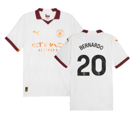 Man City Bernardo Silva 20 Away Trikot 2023-2024