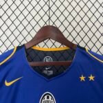 Juventus Away Retro Trikot 2004-2005 - Blau