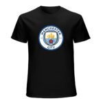 Manchester City Core Stretch Slim Cneck Gildan Tee T-Shirt Herren