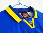 Juventus Away Retro Trikot 1995-1996 - Blau