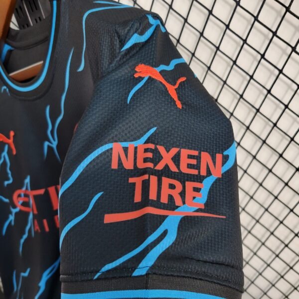 Man City Gedenkausgabe Trikot 2023-2024 - Blau