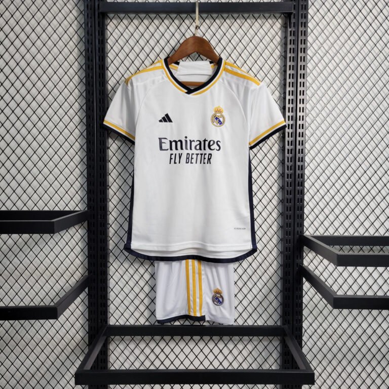 Real Madrid Arda Guler 24 Heimtrikot Kinder Minikit 2023-2024