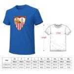 Sevilla FC Core Stretch Slim Cneck Gildan Tee T-Shirt Herren