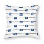 Hamburger SV Dekorative 4er Set Kissenbezüge Kissenhülle Sofakissen Bezug