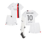 AC Mailand Rafael Leao 10 Auswärtstrikot Kinder 2023-2024