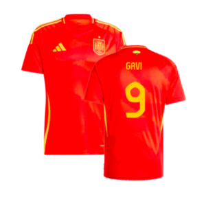 Spanien Gavi 9 Home Trikot EM 2024