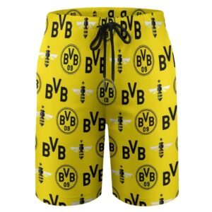 Borussia Dortmund Kinder Badehose,Strandshorts Sommer Jogginghose,Strandhosen