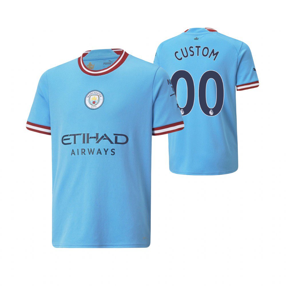 Man City Home Trikotset Kinder 2022-2023 ( Aufdruck Dein Name ) Man City Home Trikotset Kinder 2022-2023 ( Aufdruck Dein Name )