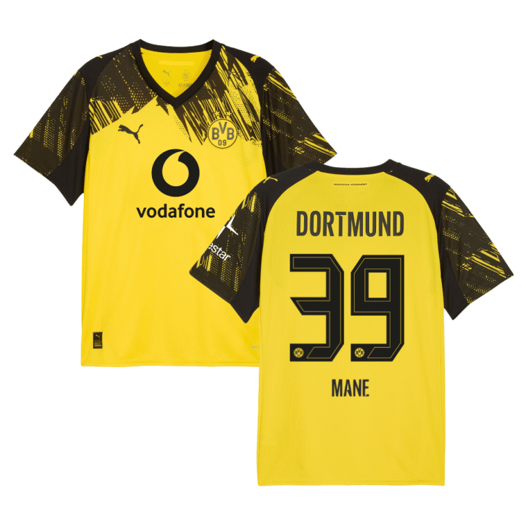 Borussia Dortmund Filippo Mané 39 Home Trikot 2025-2026