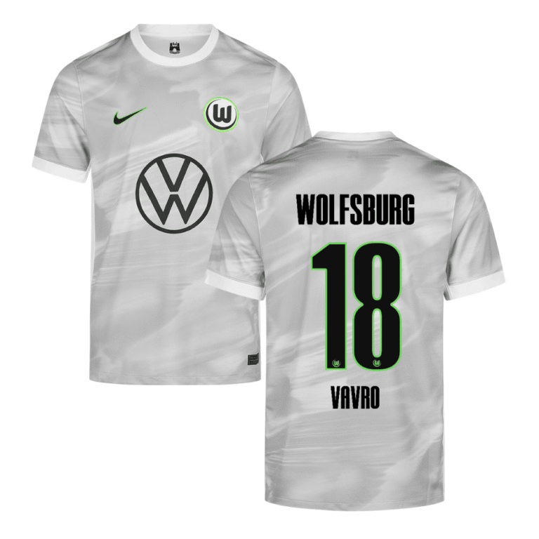 VFL Wolfsburg Denis Vavro 18 Away Trikot 2025-2026