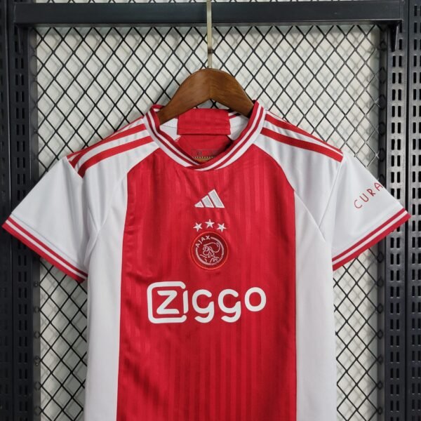 Ajax Heimtrikot Kinder Mini Kit 2023-2024
