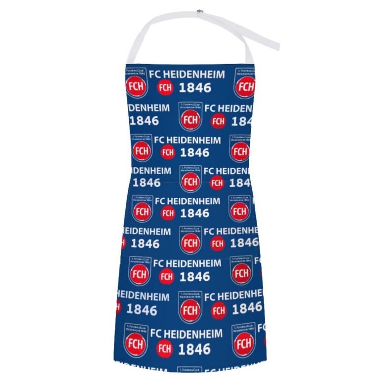 FC Heidenheim Wasserdichte Schürze Wasserdichte Schürze Mit Taschen Für Küchenfarbe Und Mehr.