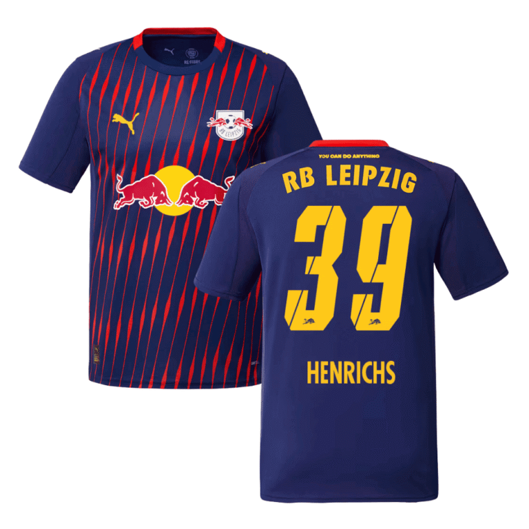 RB Leipzig Benjamin Henrichs 39 Away Trikot 2025-2026
