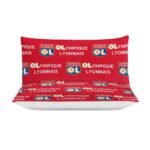 Olympique Lyonnais Bettwäscheset 3 Stück Kinder Erwachsene Steppdeckenbezug Steppdeckenbezug Multi Size Laken Set