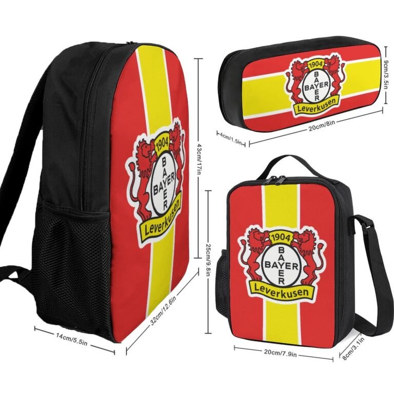 Bayer Leverkusen Student Schulranzen Lunchbag Stifttasche Kombination