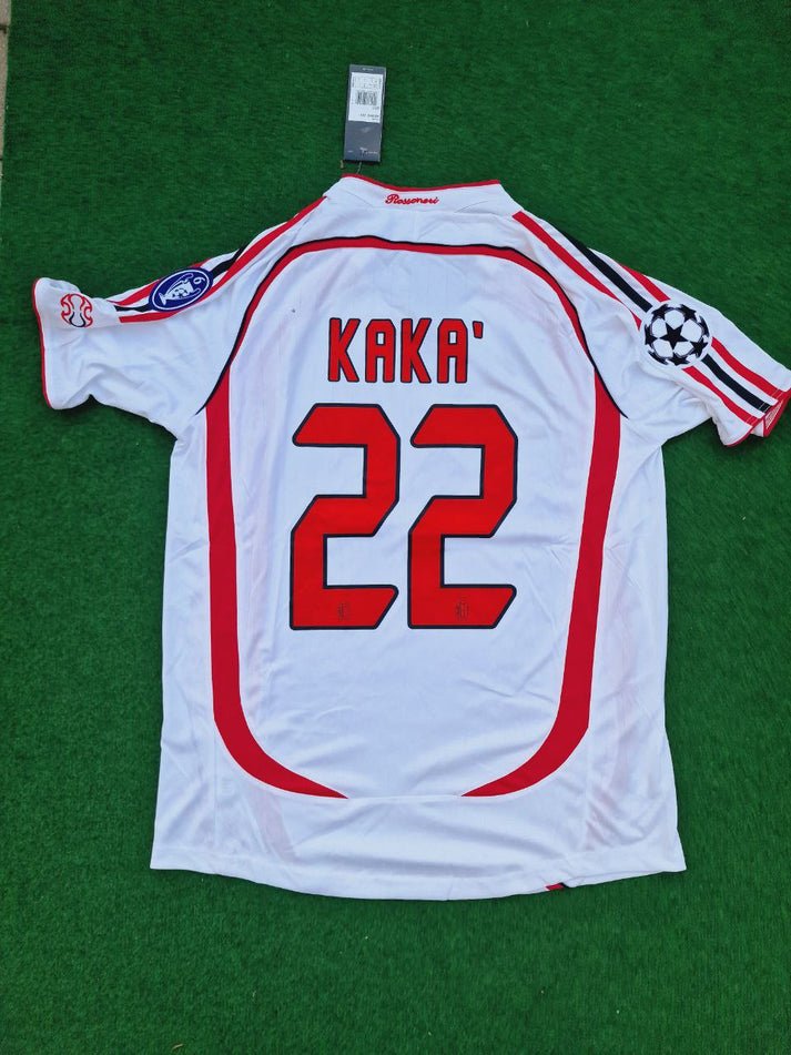 AC Mailand Kaka 22 Retro Away Trikot 2006-2007 AC Mailand Kaka 22 Retro Away Trikot 2006-2007