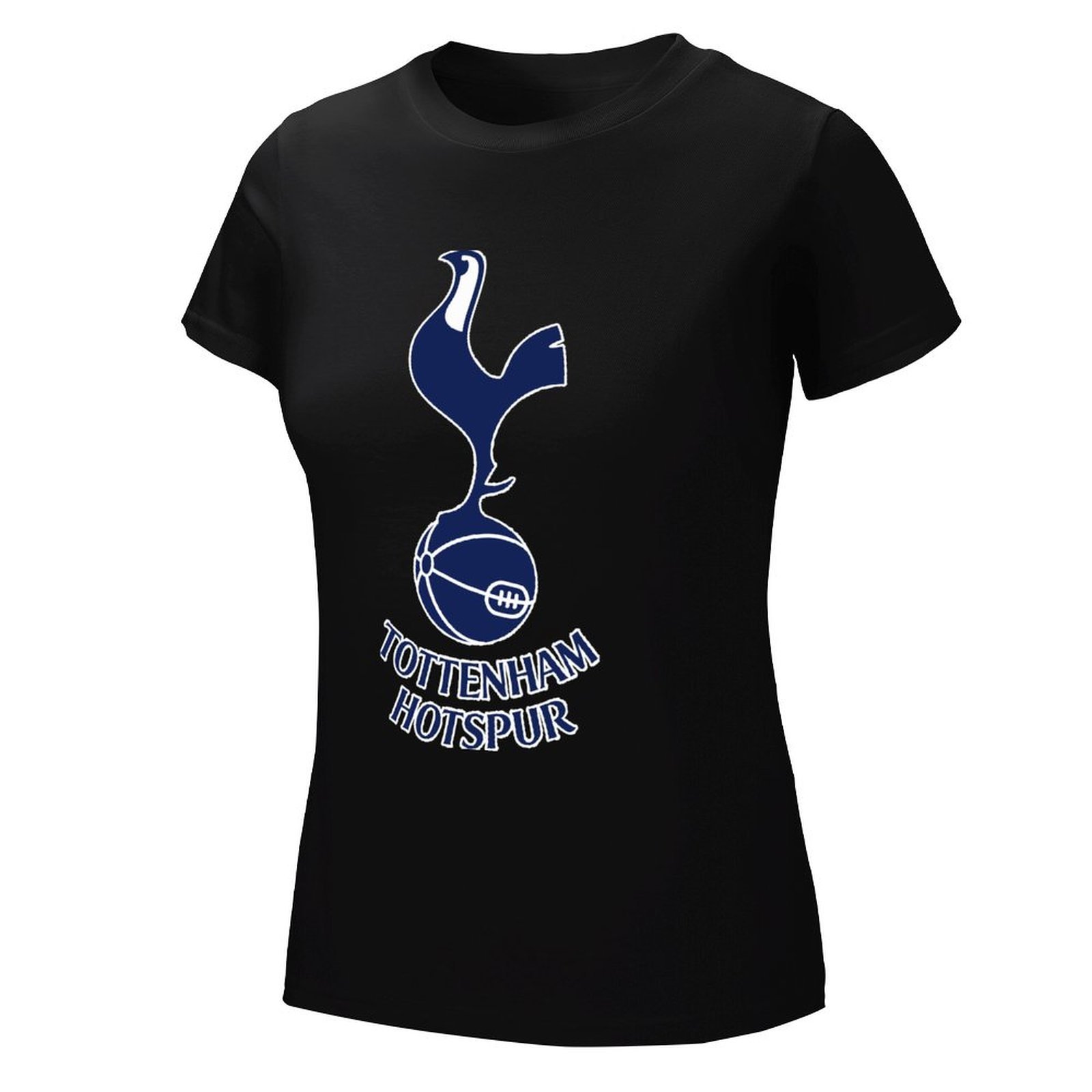 Tottenham Hotspur Damen Kurzarm Rundhals T-Shirt Casual Sommer Tops Tottenham Hotspur Damen Kurzarm Rundhals T-Shirt Casual Sommer Tops