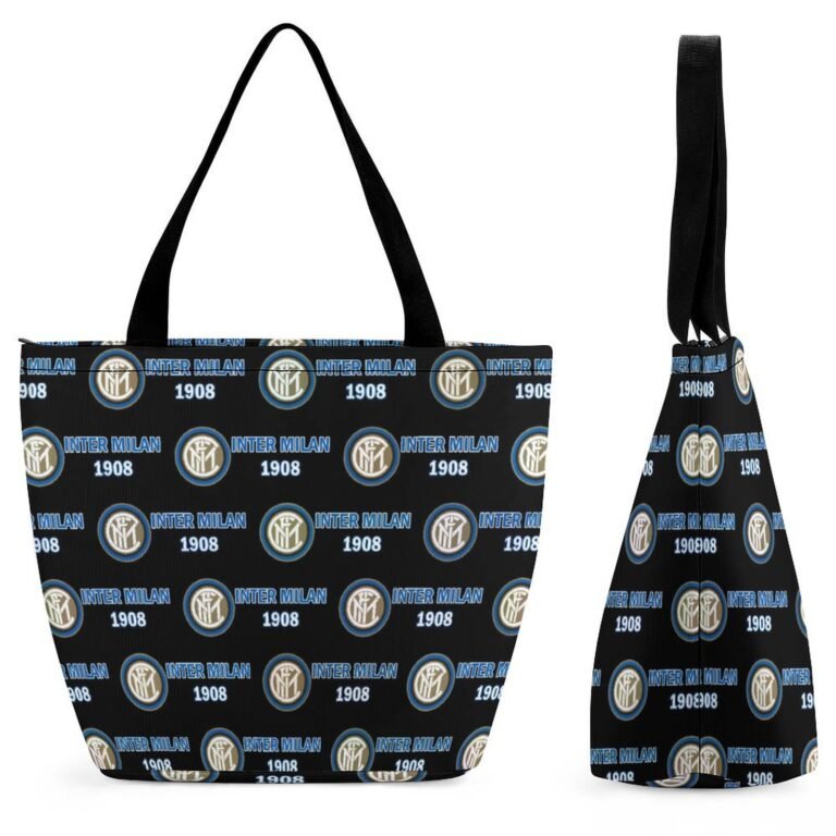 Inter Mailand Frauen Tragetasche Oxford-Stoff Einkaufsbeutel Tote Bag